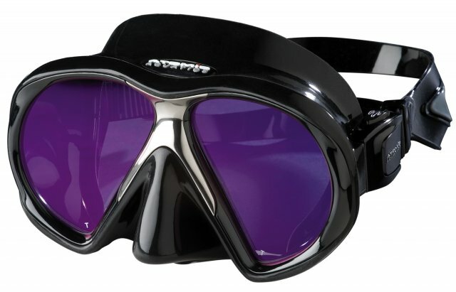 Atomic SubFrame ARC Dive Mask for FreeDiving Scuba Snorkeling Black