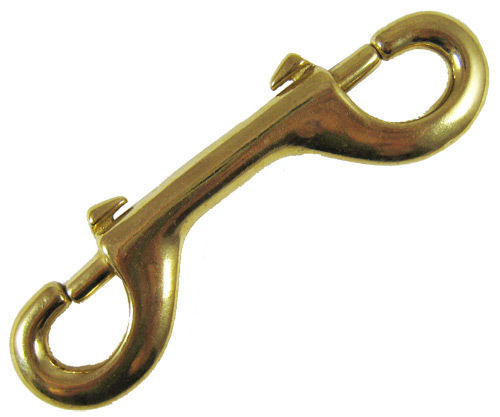 Scuba Dive 4″ Brass Clip Double Ended Snap Bolt