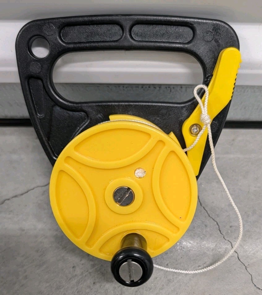 DiveSmart 150ft Dive Reel Scuba Wreck Cave SMB Line Reel