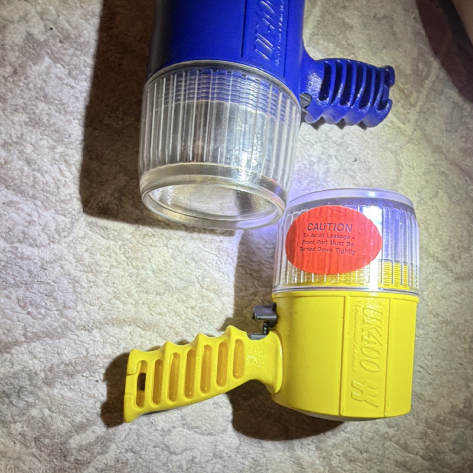 Underwater Kinetics UK400 Night Diving Scuba Dive Lights Lot of 2 MPN UK400