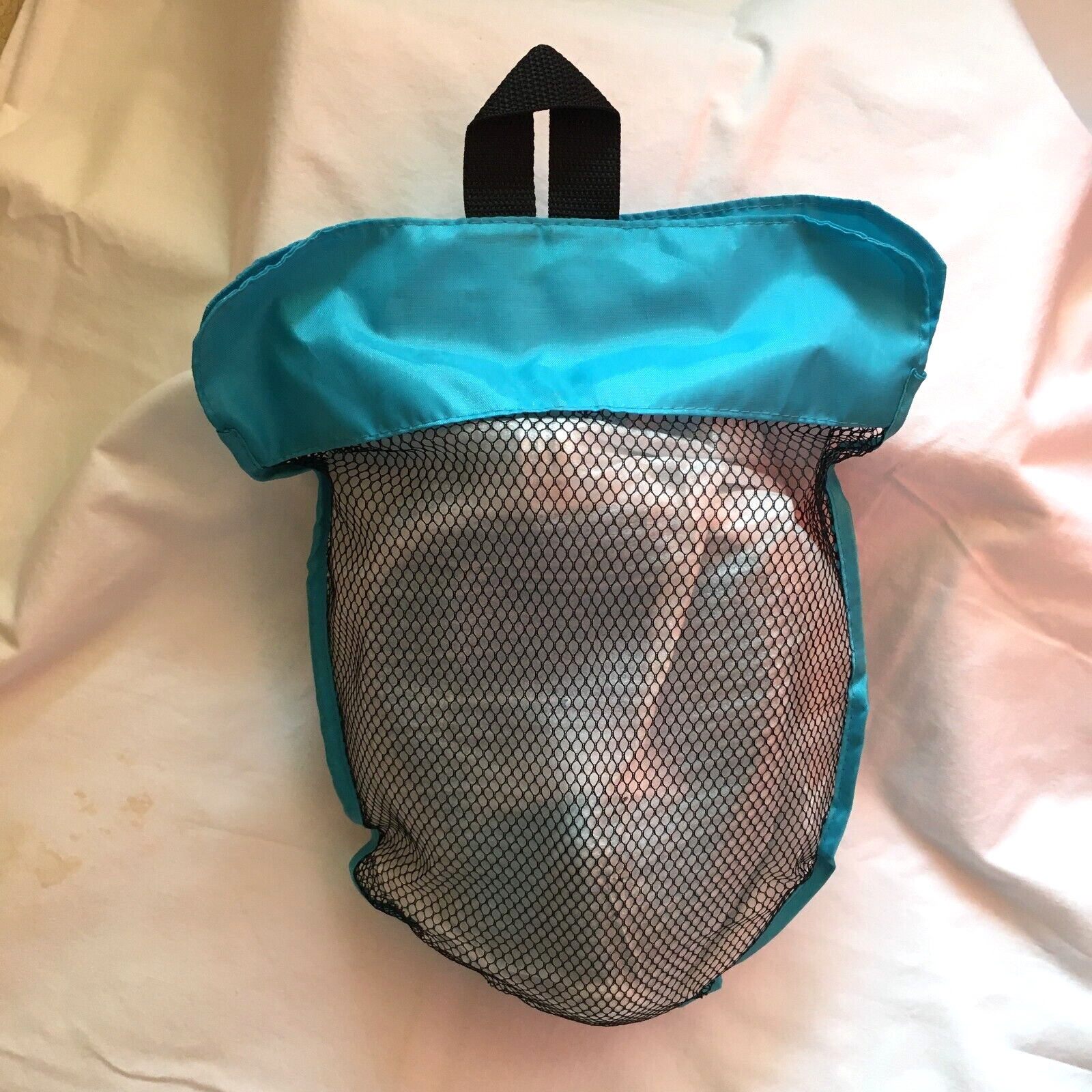 VYU360* Sz. Small / Medium Full Face Snorkel Mask Camera Mount & Mesh Bag NWOT