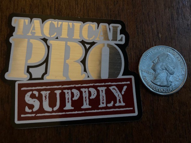 Tactical Pro Supply STICKER – Patriotic – USA – EDC – Guns and Ammo – Veteran