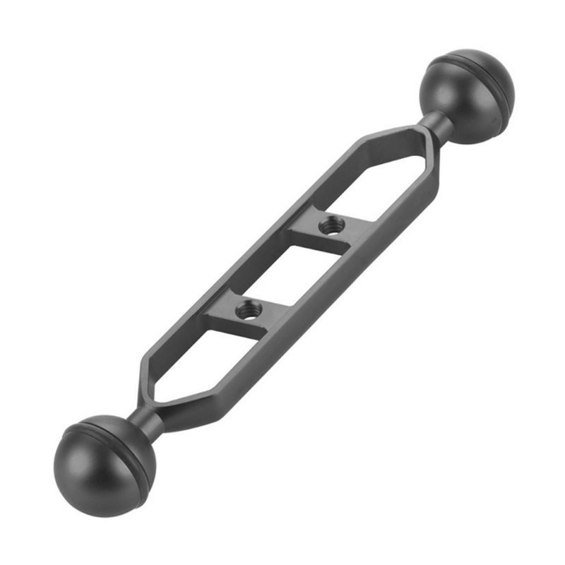 Aluminum Diving Photography Equipment Dual Ball Joint Arm Camera Mount for Cam