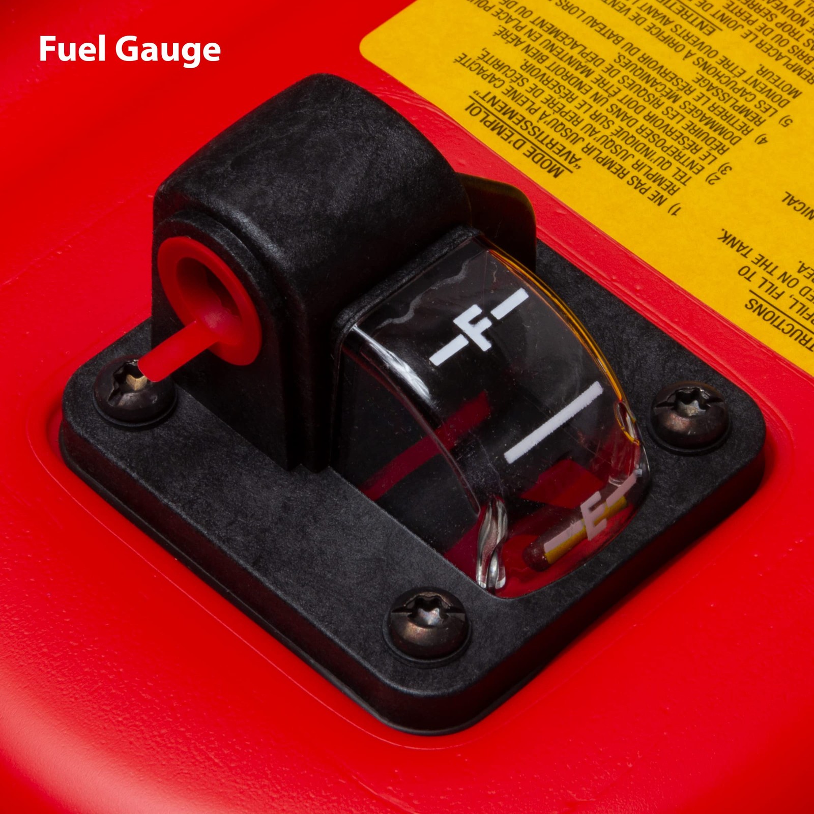 Scepter 08669 Rectangular 12 Gallon Low Profile 12 (Low Profile), Red