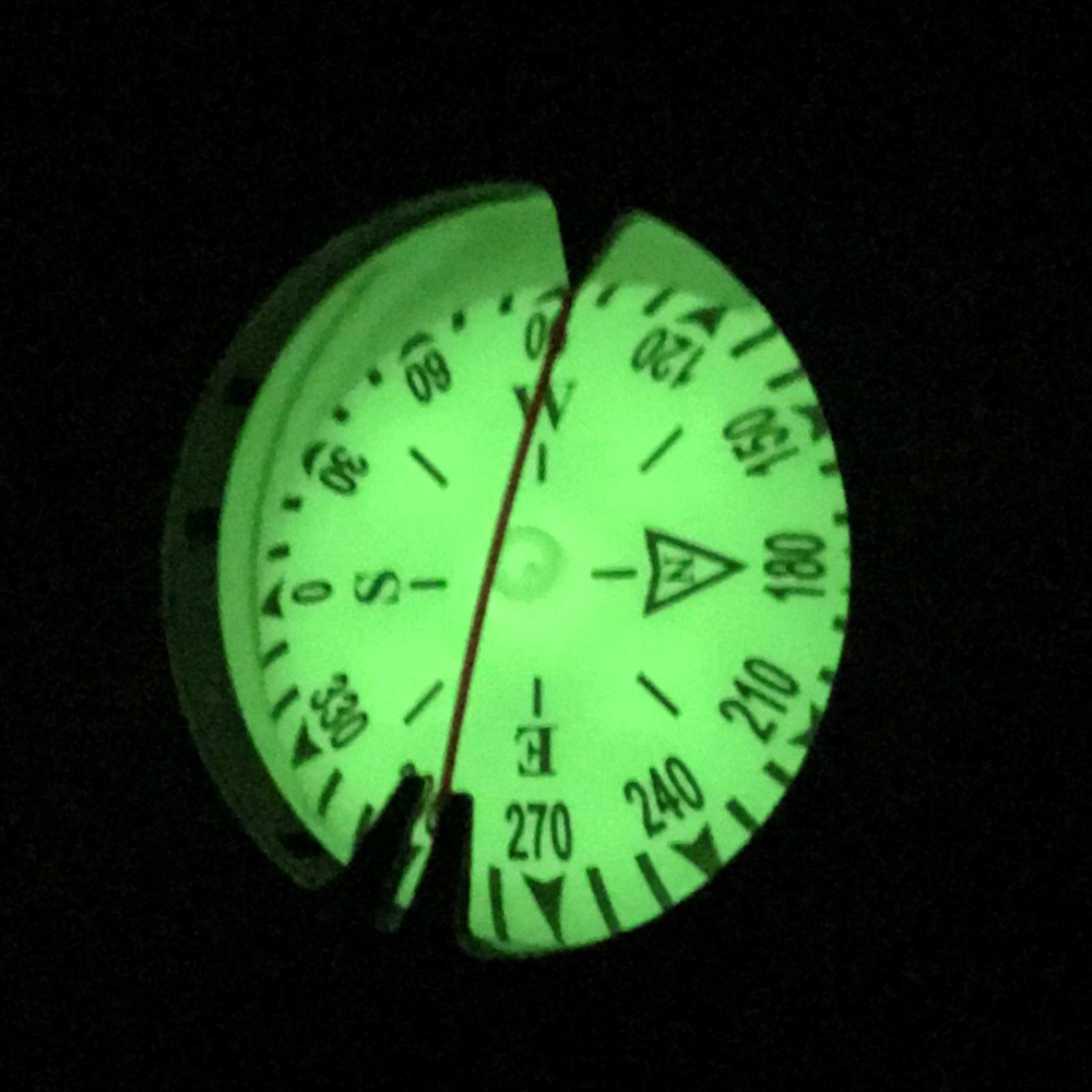 Waterproof Scuba Compass Wrist Console Navigation Gauge Dive Diving Accessories