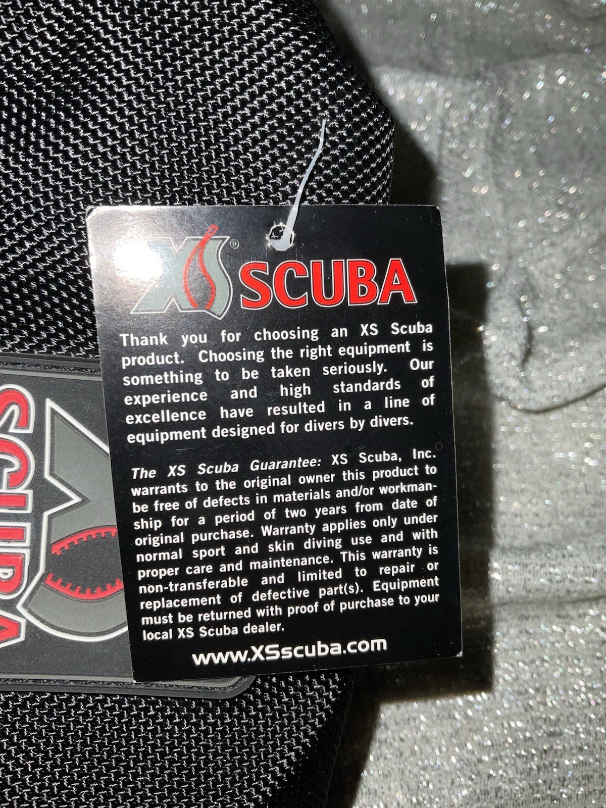 XS Scuba Single Weight Pocket New With Tags See Pics