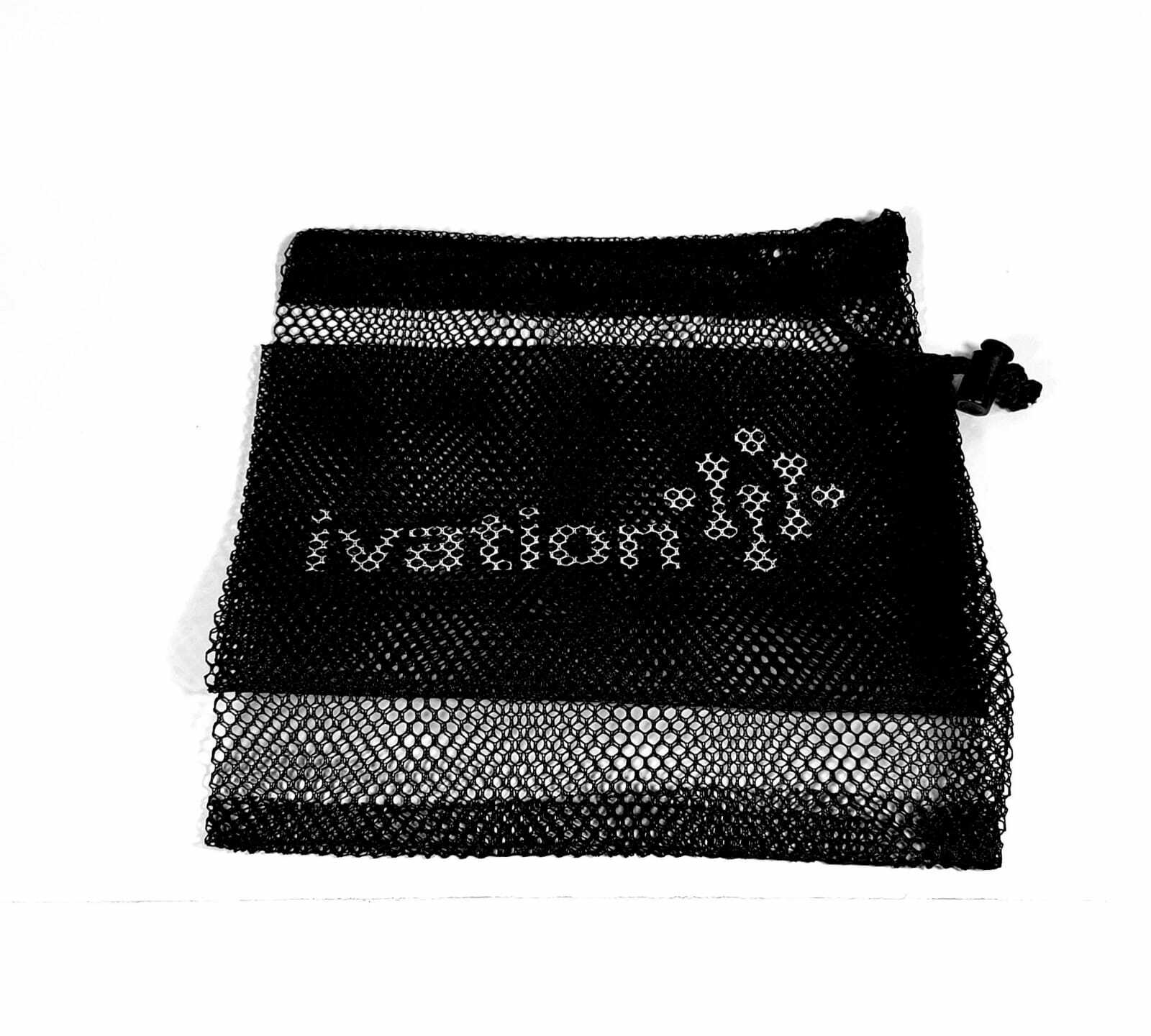 Equinox Nylon Mesh Stuff Bag BLACK 21″