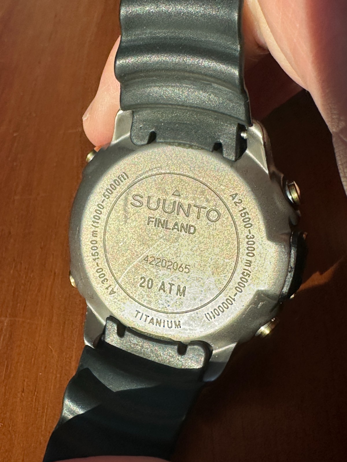 Suunto Stinger Titanium Watch and Scuba Dive Computer. Scuba Diving Computer.