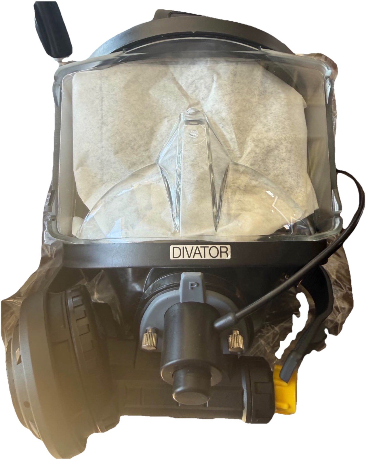 Interspiro Divator MKII Full Face Mask W/Buddy Phone & More – NEW -Fast Shipping