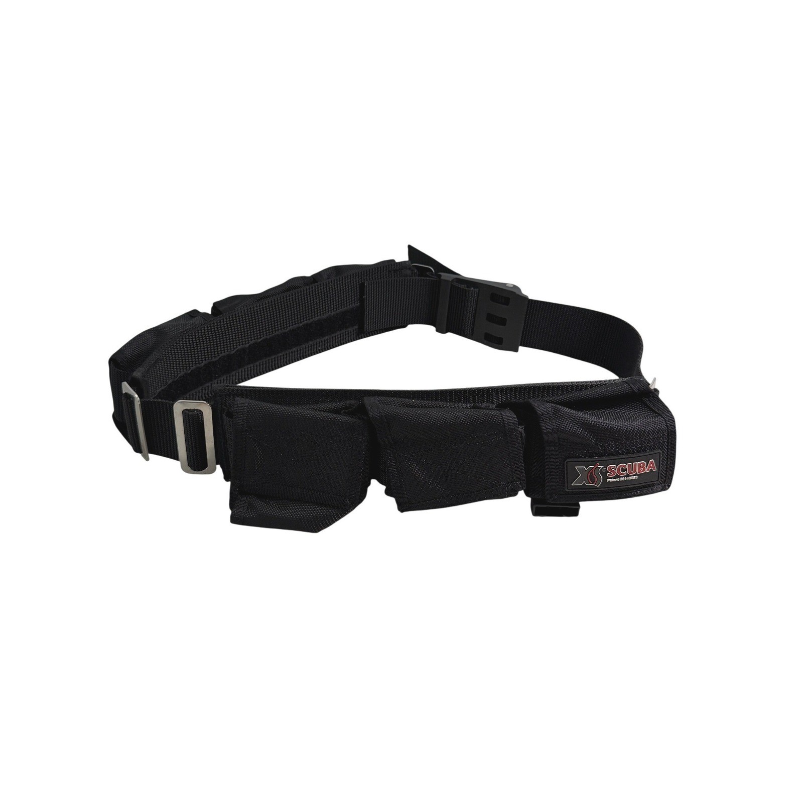NWOT XS Scuba Pocket Weight Belt Black WB106-BK ClearPath Buckle Diving Gear XS