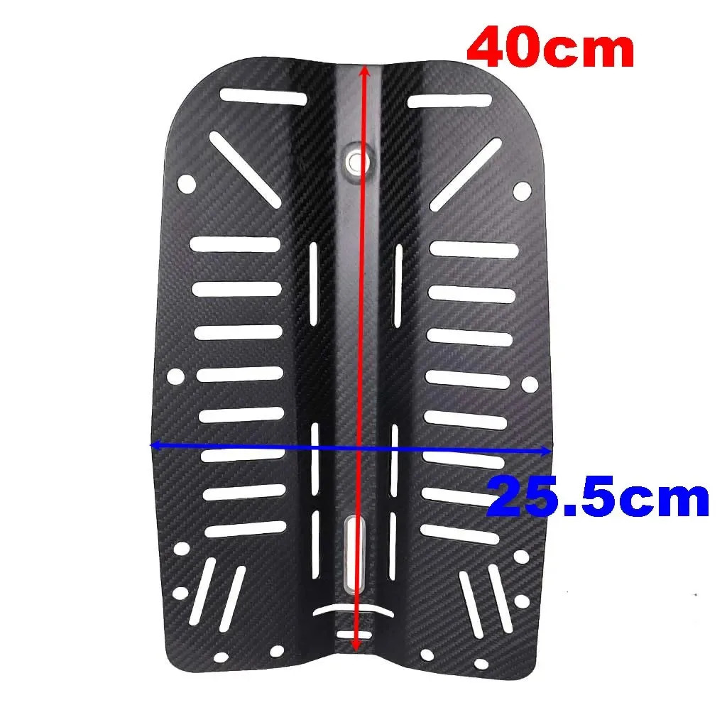 Scuba Diving Carbon Fiber Backplate Lightweight Compacted