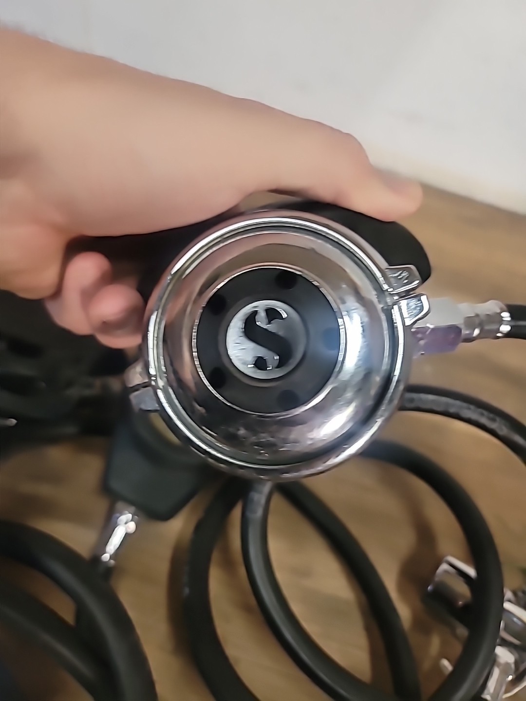 2- Scubapro MK5 Late model With Regulators And Gauges Whole Set Up