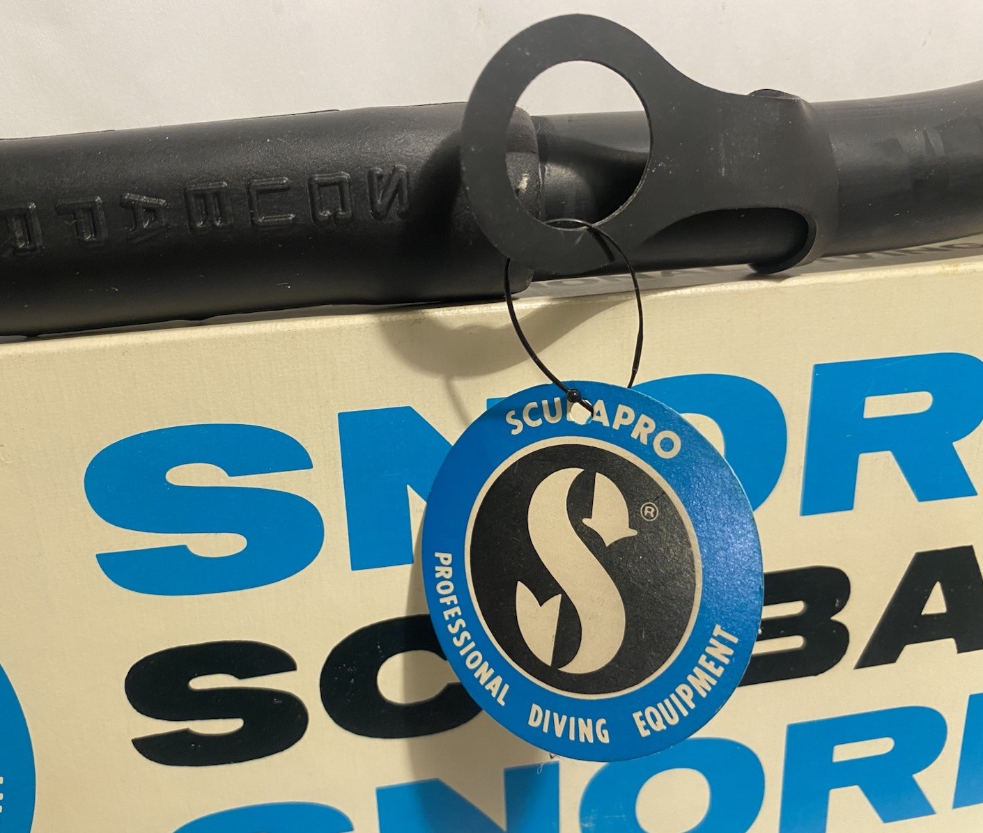 VTG Scuba NOS Scubapro 257 Wrap Around Jet Snorkel Original Box With Tag Diving