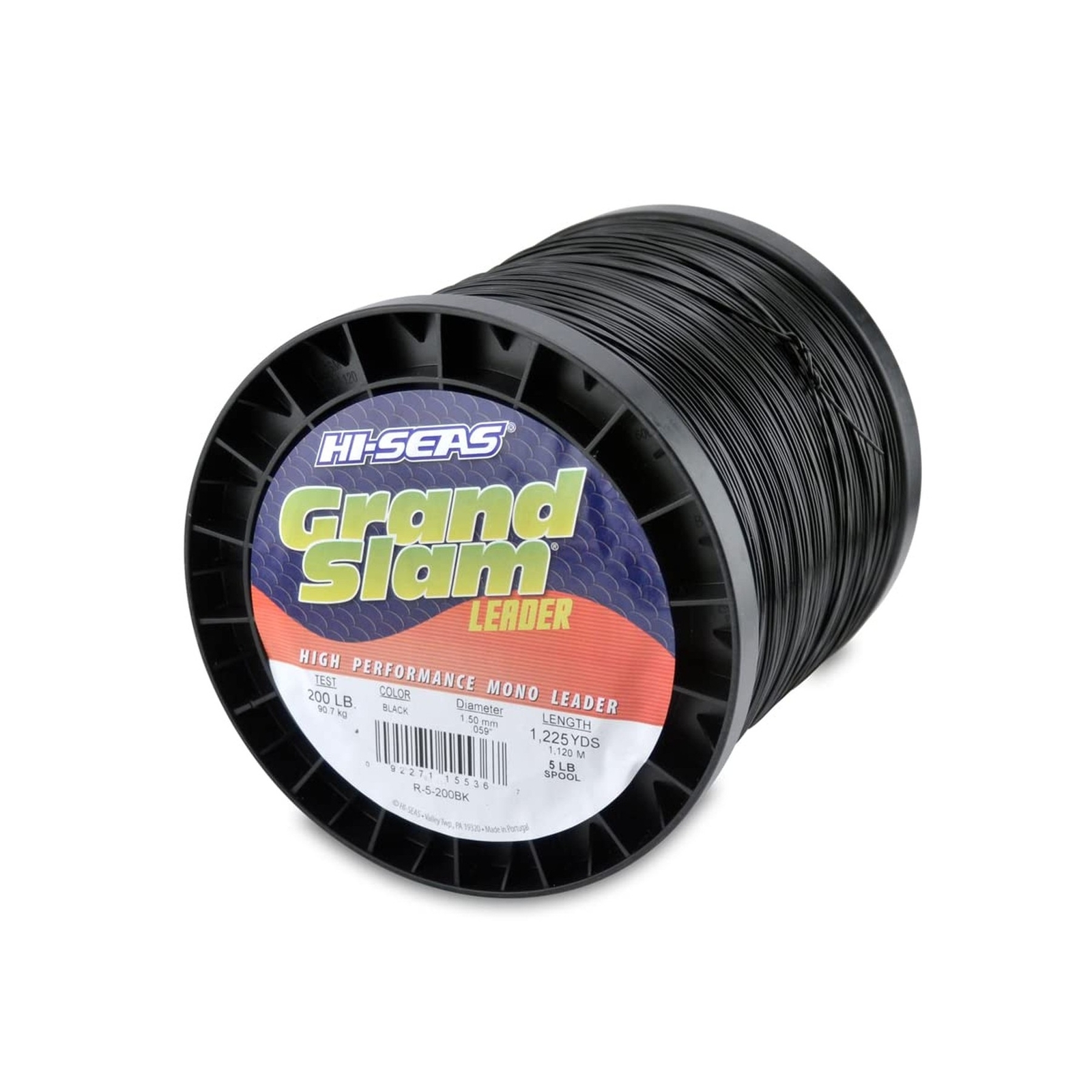 Hi-Seas Grand Slam Monofilament Leader, 200 lb / 90.7 kg Test.059 in / 1.50 m…