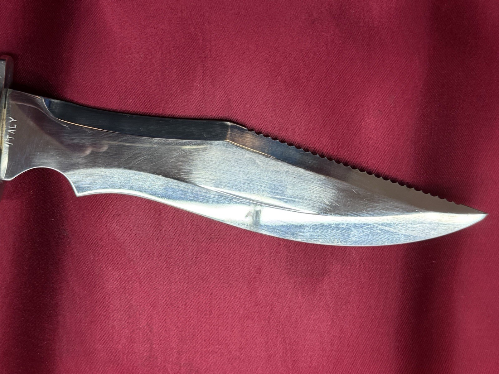 Vtg ScubaPro Diving, Camping , Scuba Knife AO1414 With Sheath Made In Italy
