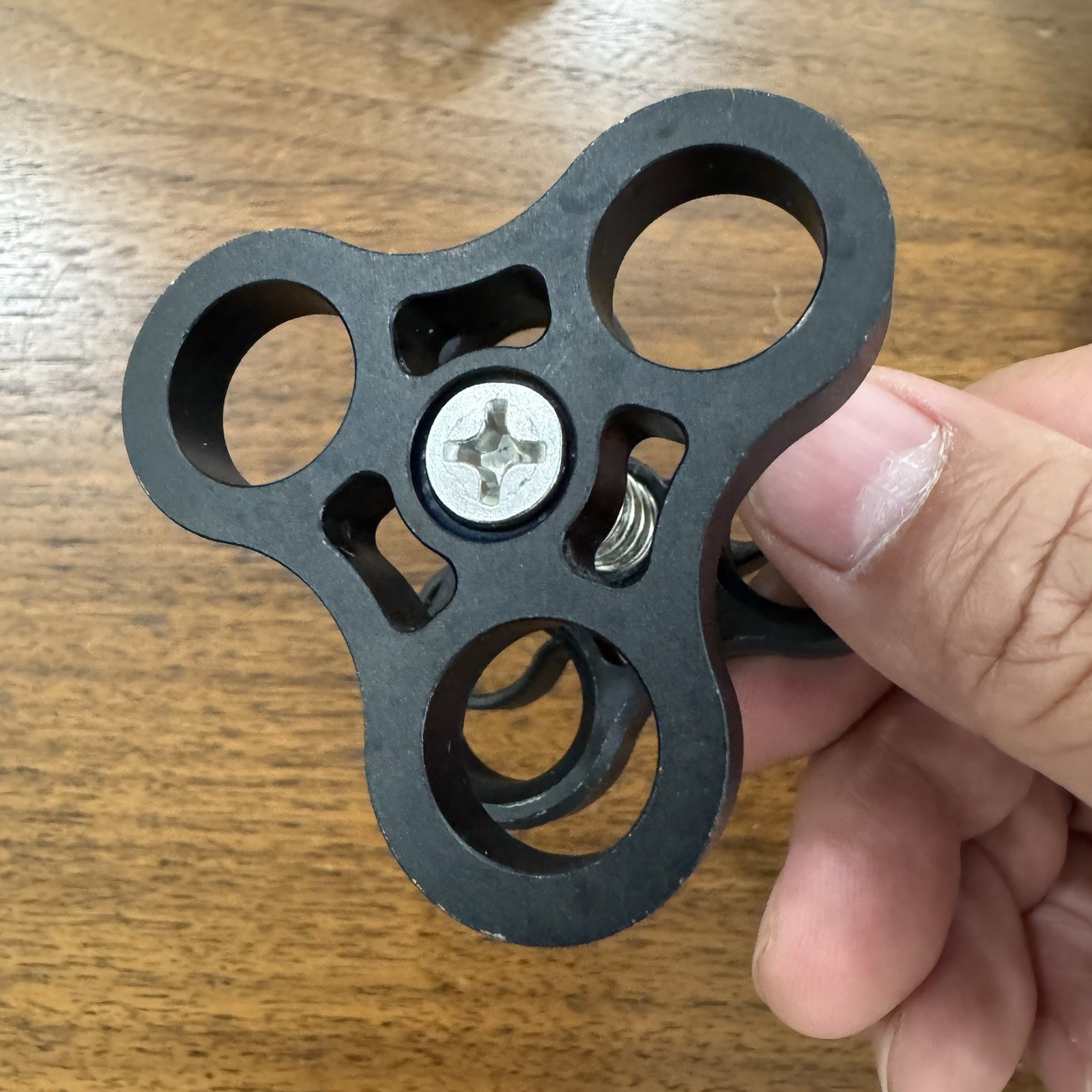 Minifocus 3 Ball 1″ Standard Triple Ball Clamp