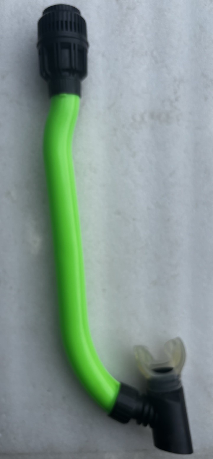 Ocean Master 3D Snorkel Bright Green