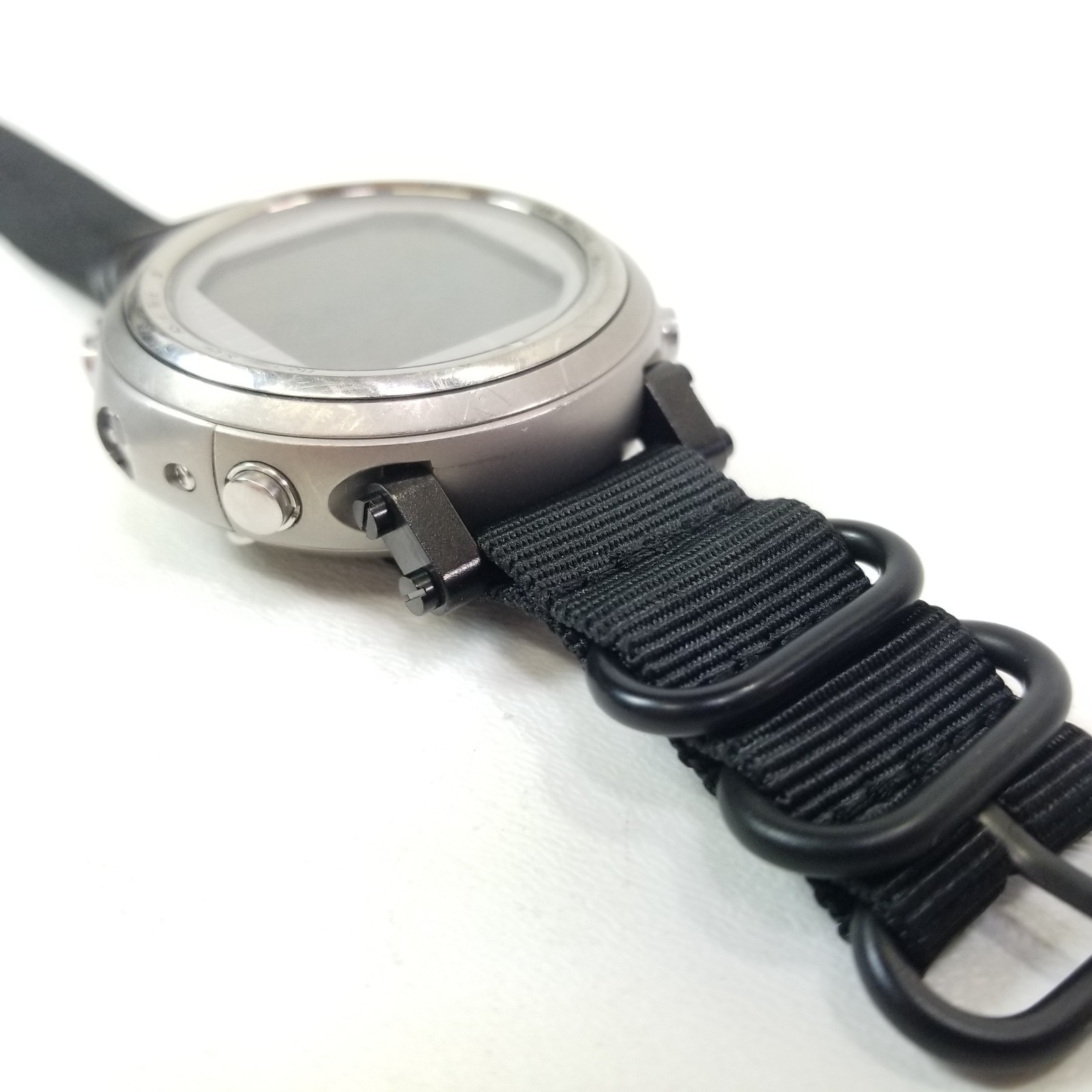 Suunto D9tx Wrist Strap, Stainless Steel Adapters Scuba Dive Computer Watch Band