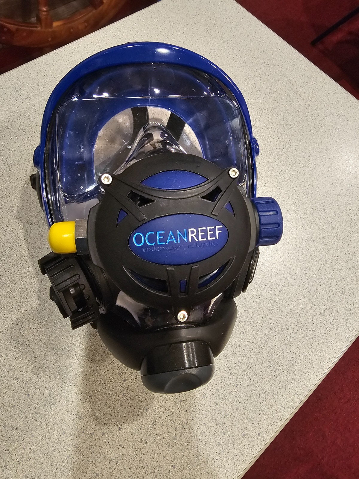 Ocean Reef Space Extender- Diving Full Face Mask Cobalt M/L