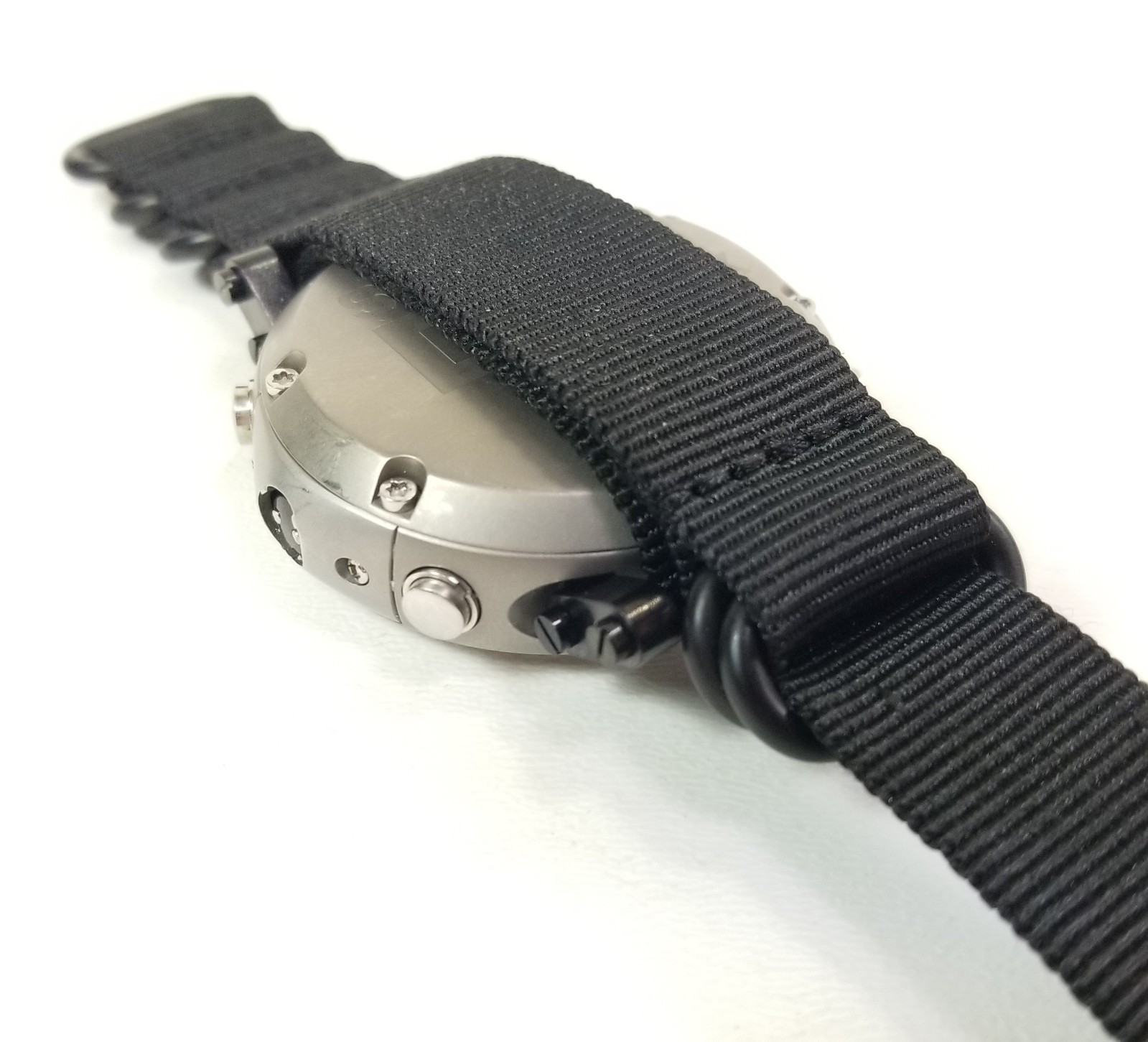 Suunto D9tx Wrist Strap, Stainless Steel Adapters Scuba Dive Computer Watch Band