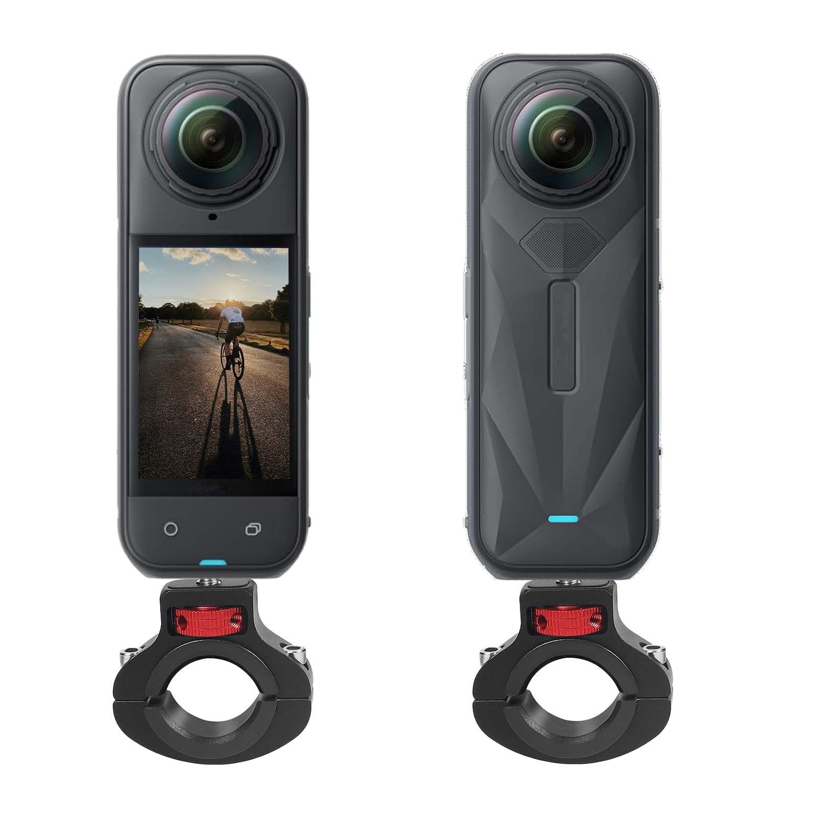 Aluminum Handlebar Mount with 1/4 Screw for GoPro,for Insta 360X5/X4/X3, for…