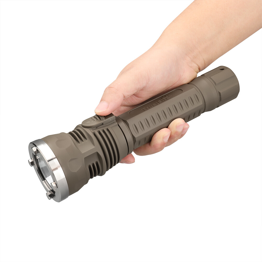 Trustfire Stepless Dimming 3200LM Rechargeable Diving Light Scuba Flashlight R
