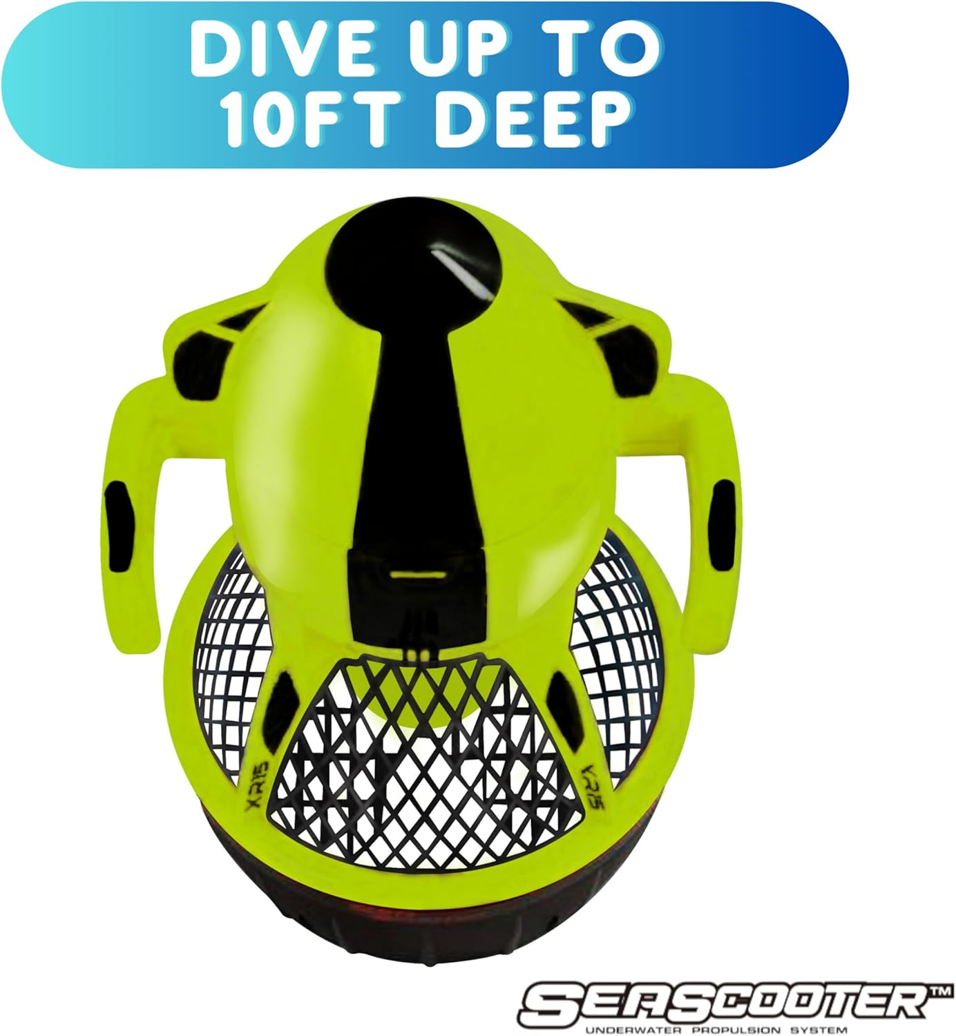 Underwater Sea Scooter for Kids & Adults, 12V Battery Powered Water Propeller wi