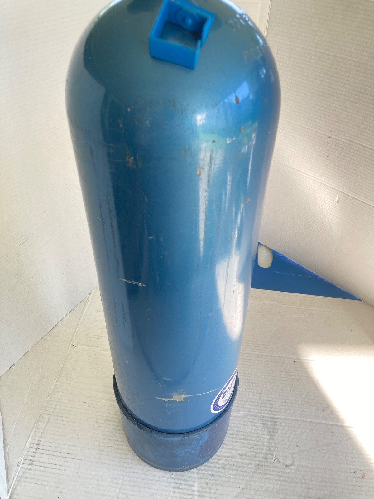 SCUBA Diving Tank Cylinder US Divers Aqua Lung 3000 w/ Boot, Parts Only