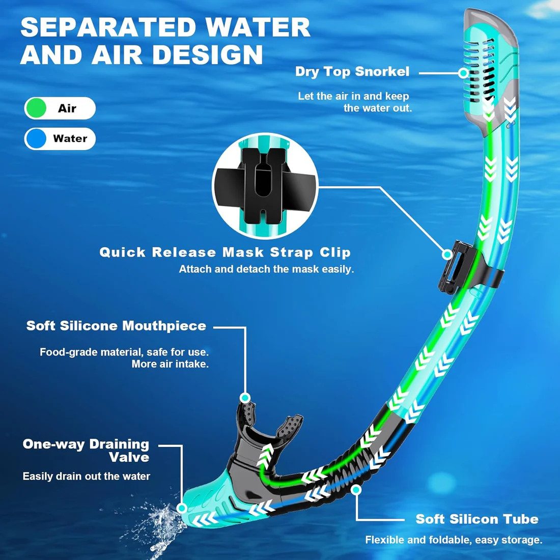 Adult Tempered Glass Diving Set Scuba Anti-Fog Goggles and Snorkeling Mask Tube