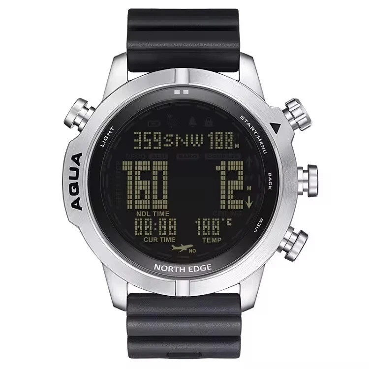 NORTH EDGE Digital Diving & Out Door Wrist Watch Computer Scuba & Free Diving~