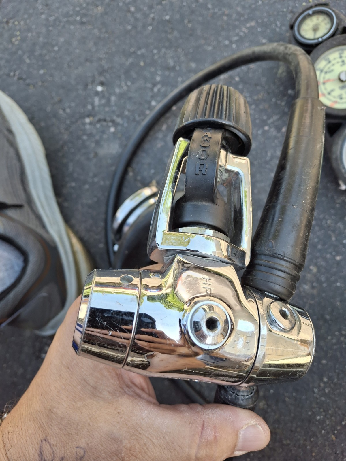 Scuba Diving Dacor Pacer XL Regulator – W/ Gauges And Other Equipment See Pics