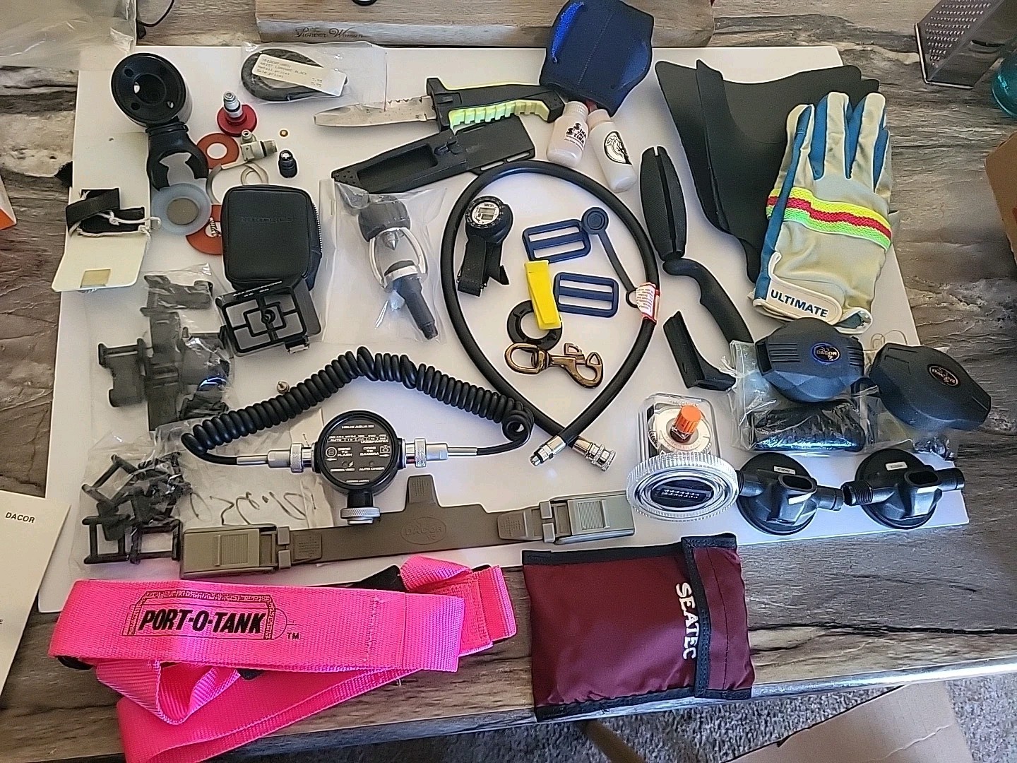 Mix Bundle of Scuba Gear – Dacor /misc USED Fast Free Shipping