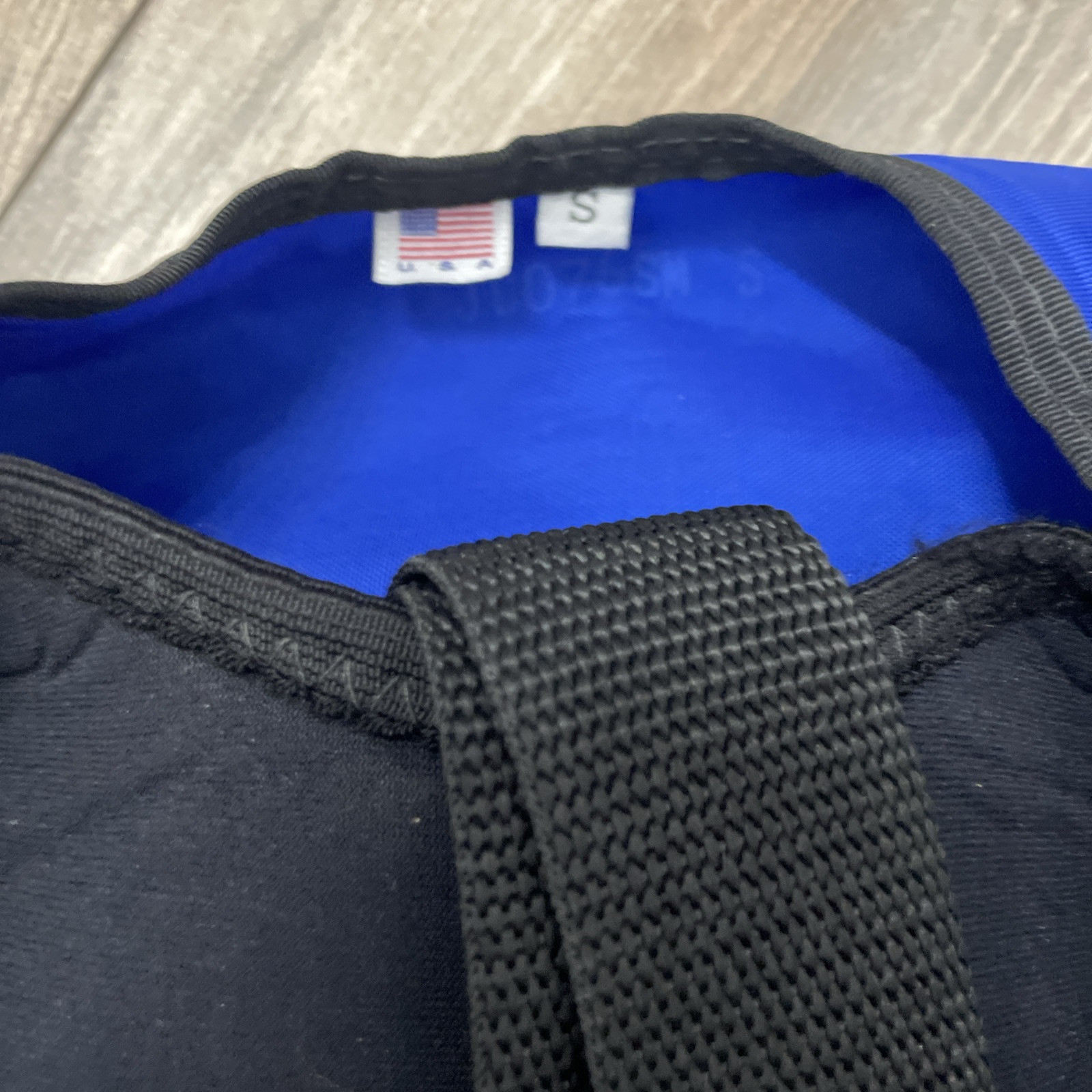 US Divers Aqua Lung Cousteau Scuba Diving Blue Vest Size Small