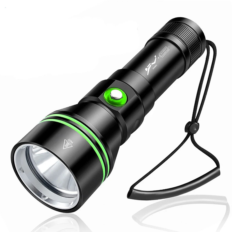 Dive Lights Scuba P70 LED Diving Flashlight Underwater Lights Diving Torch