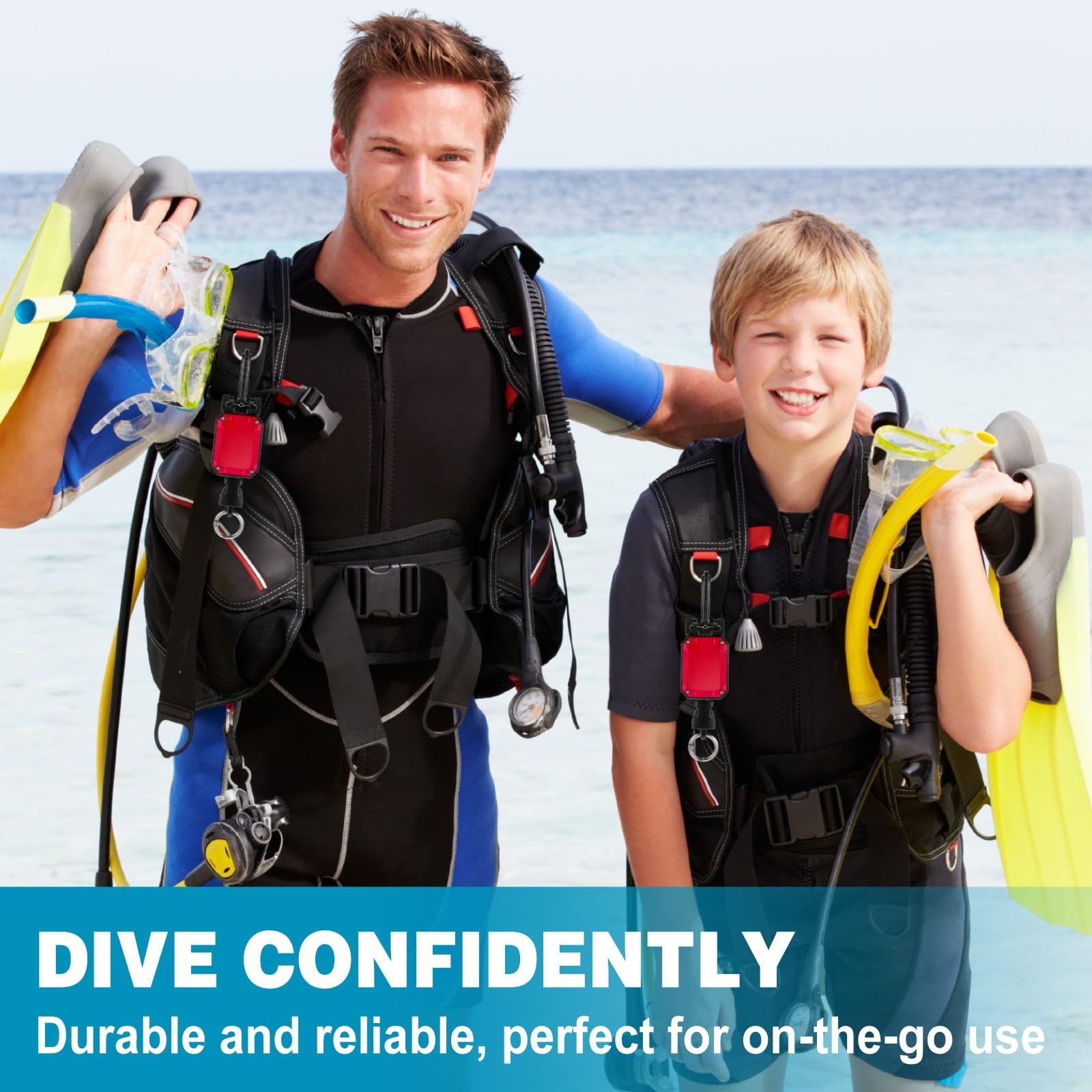 1 Pcs Scuba Retractable Lanyard Scuba Diving Accessories Console Retractor at…