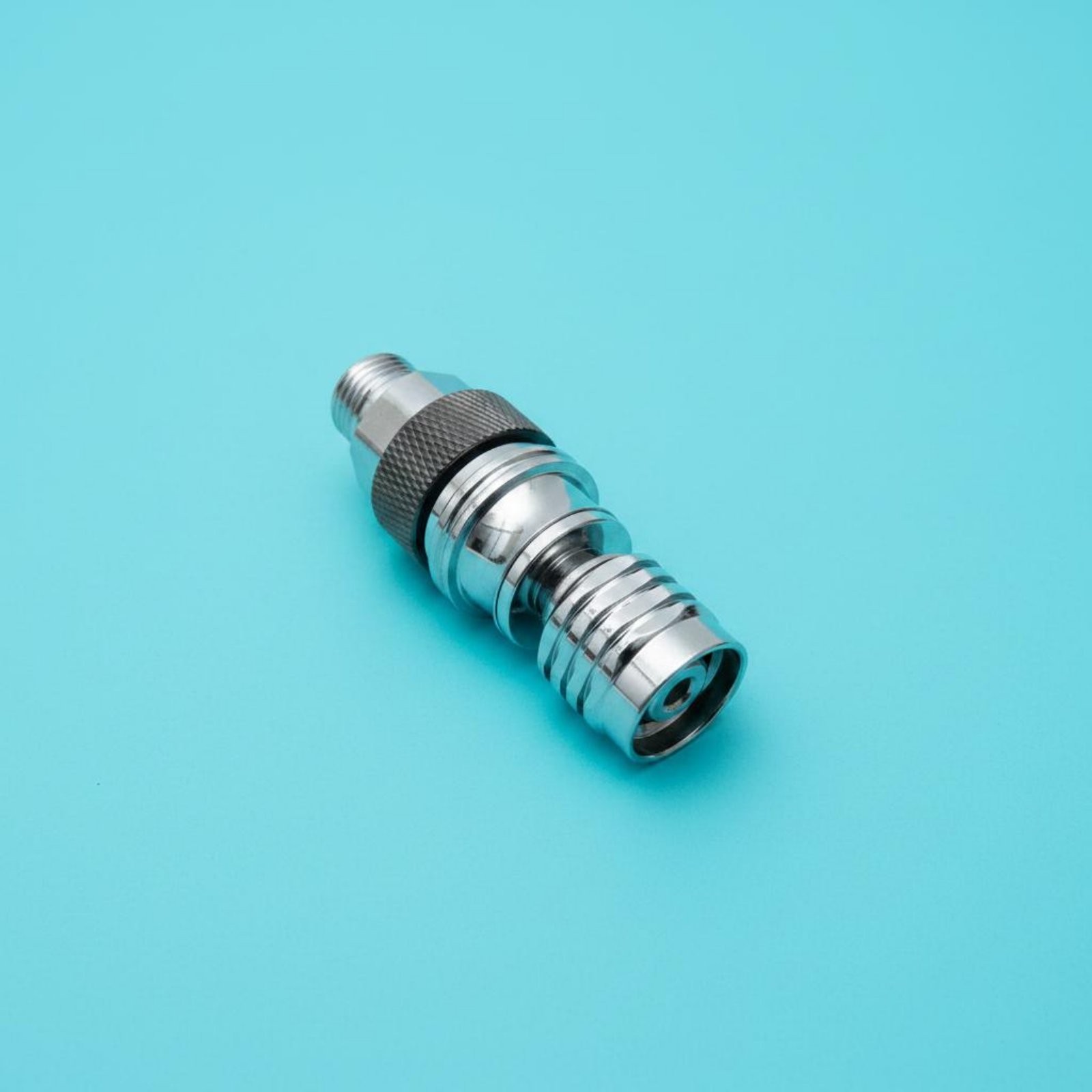 Full Underwater Facepiece Adapter Chrome Plated Copper Breathing Apparatus
