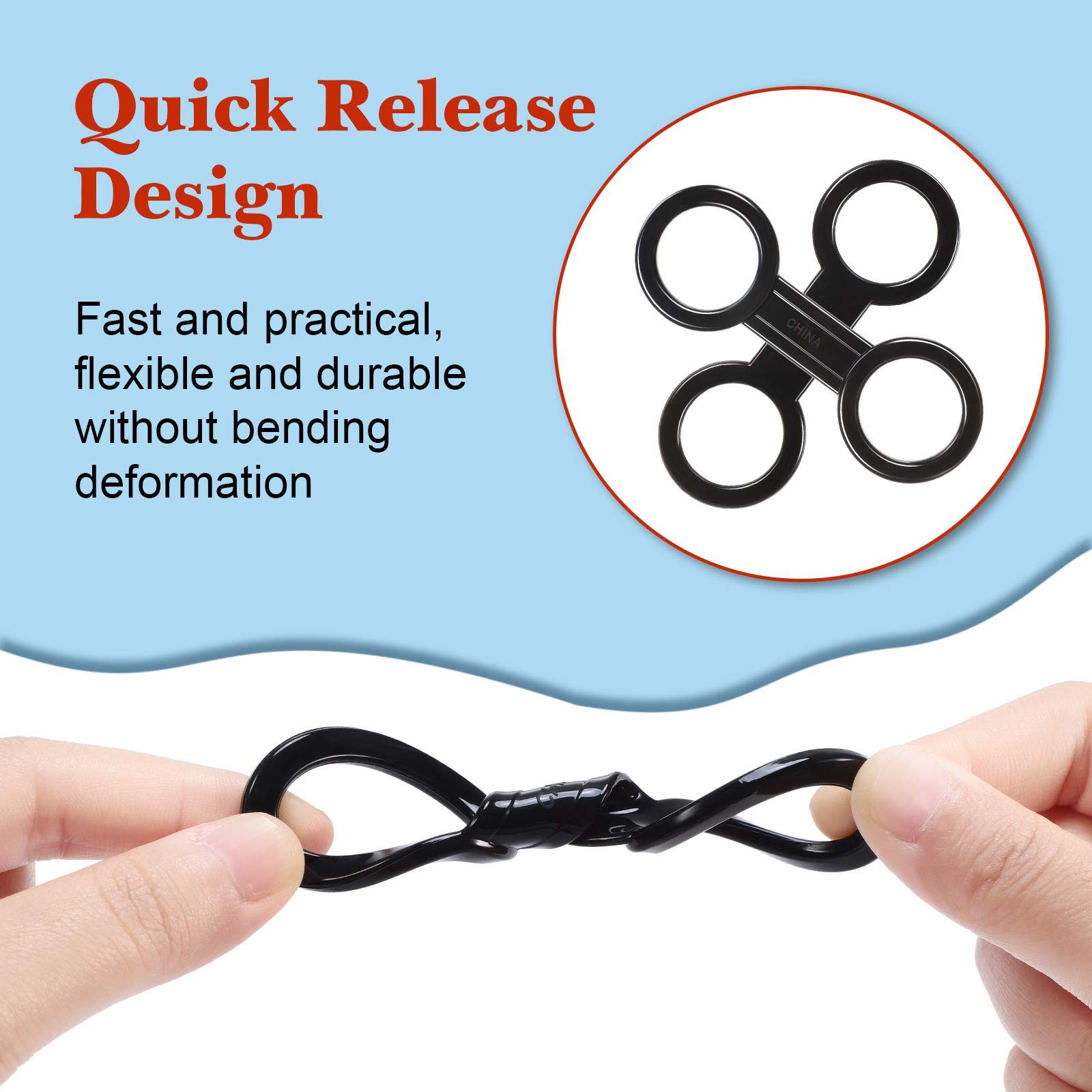 Weewooday 12 Pieces Scuba Diving Snorkel Keeper Silicone Snorkel Clip for Mas…