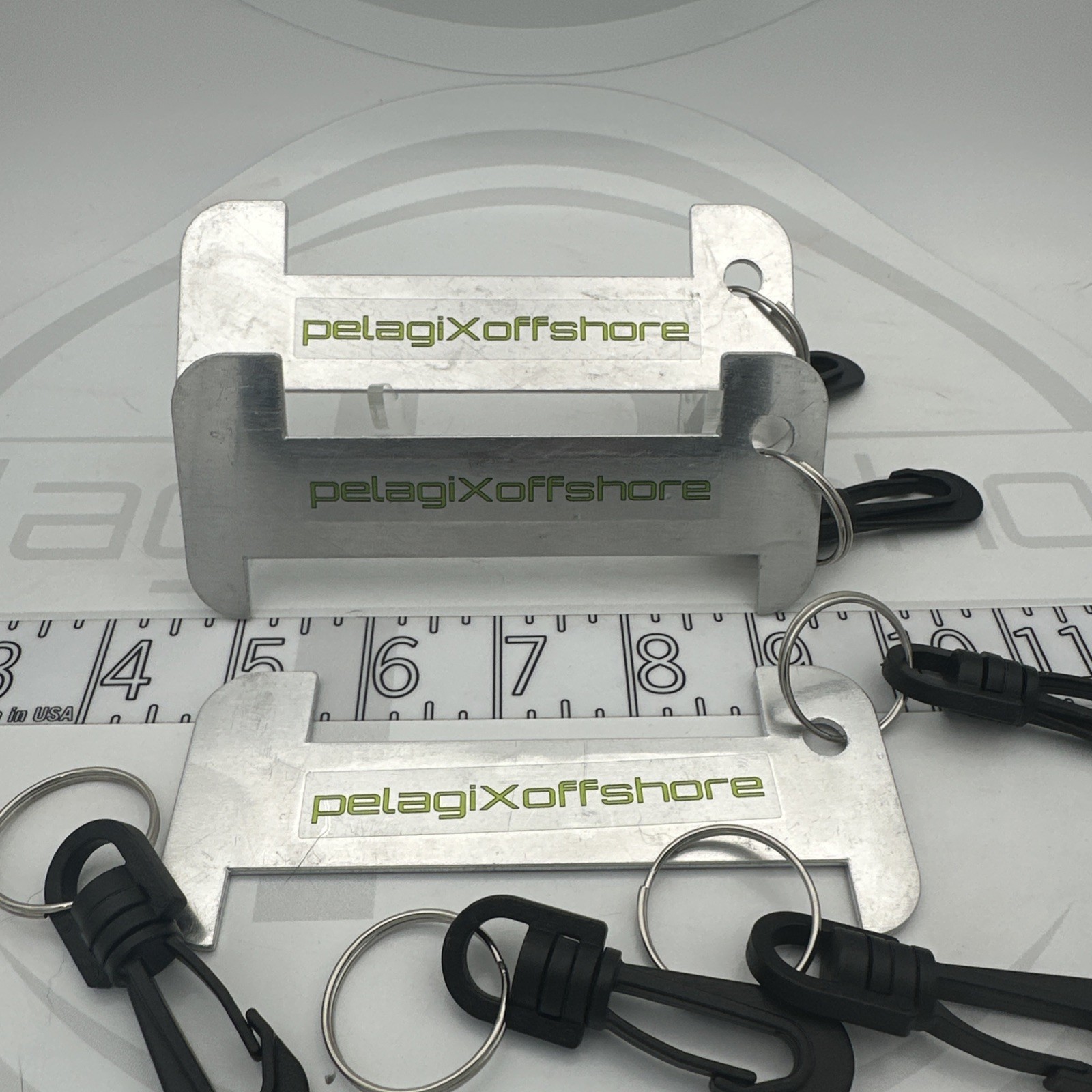 Scuba Diving 5″ Aluminum Lobster Crab Gauge 3 Pack W/ 3 Extra Clips (Not Promar)