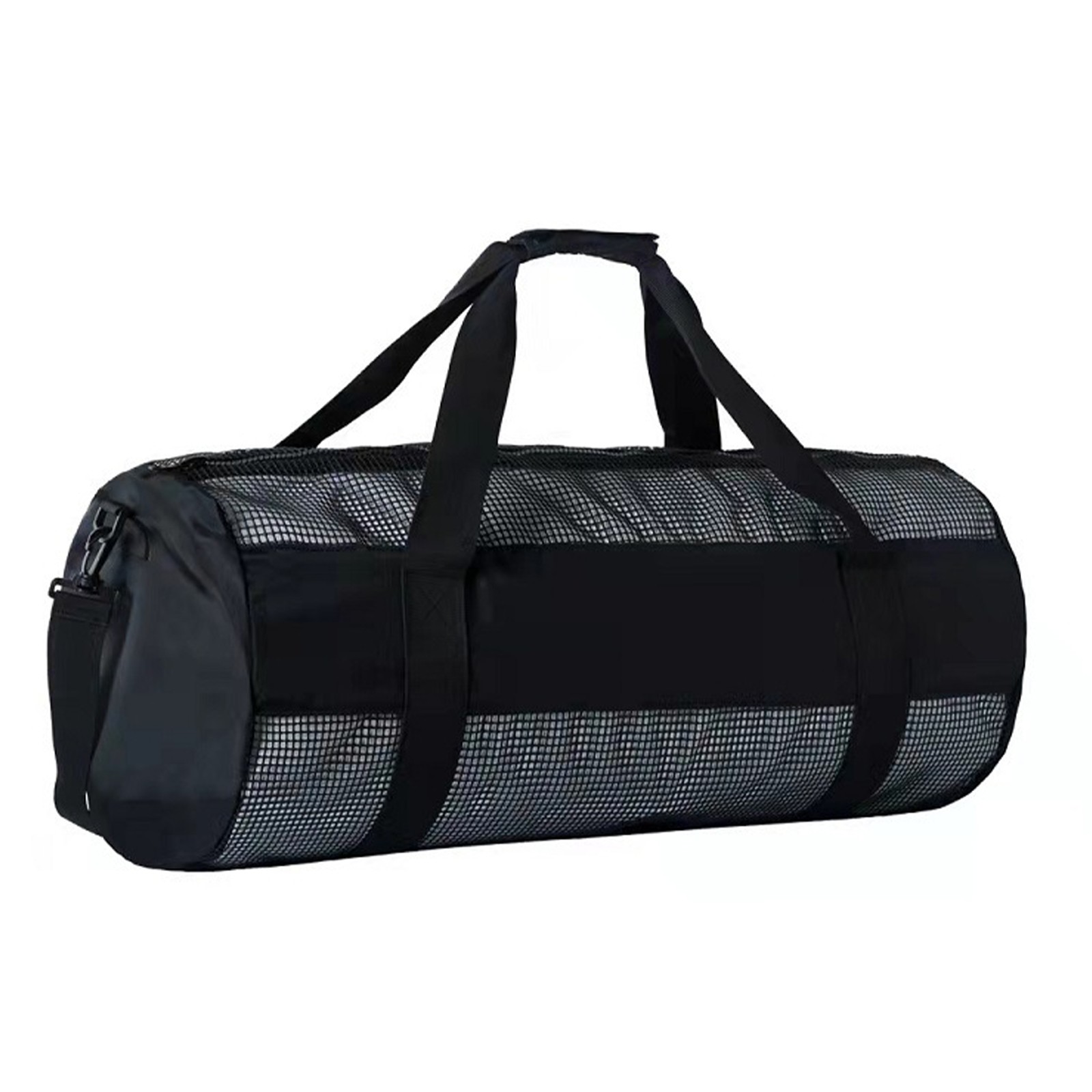 Black Mesh Dive Duffle Bag Scuba Snorkeling Sports Outdoor Diving Storage Bag A