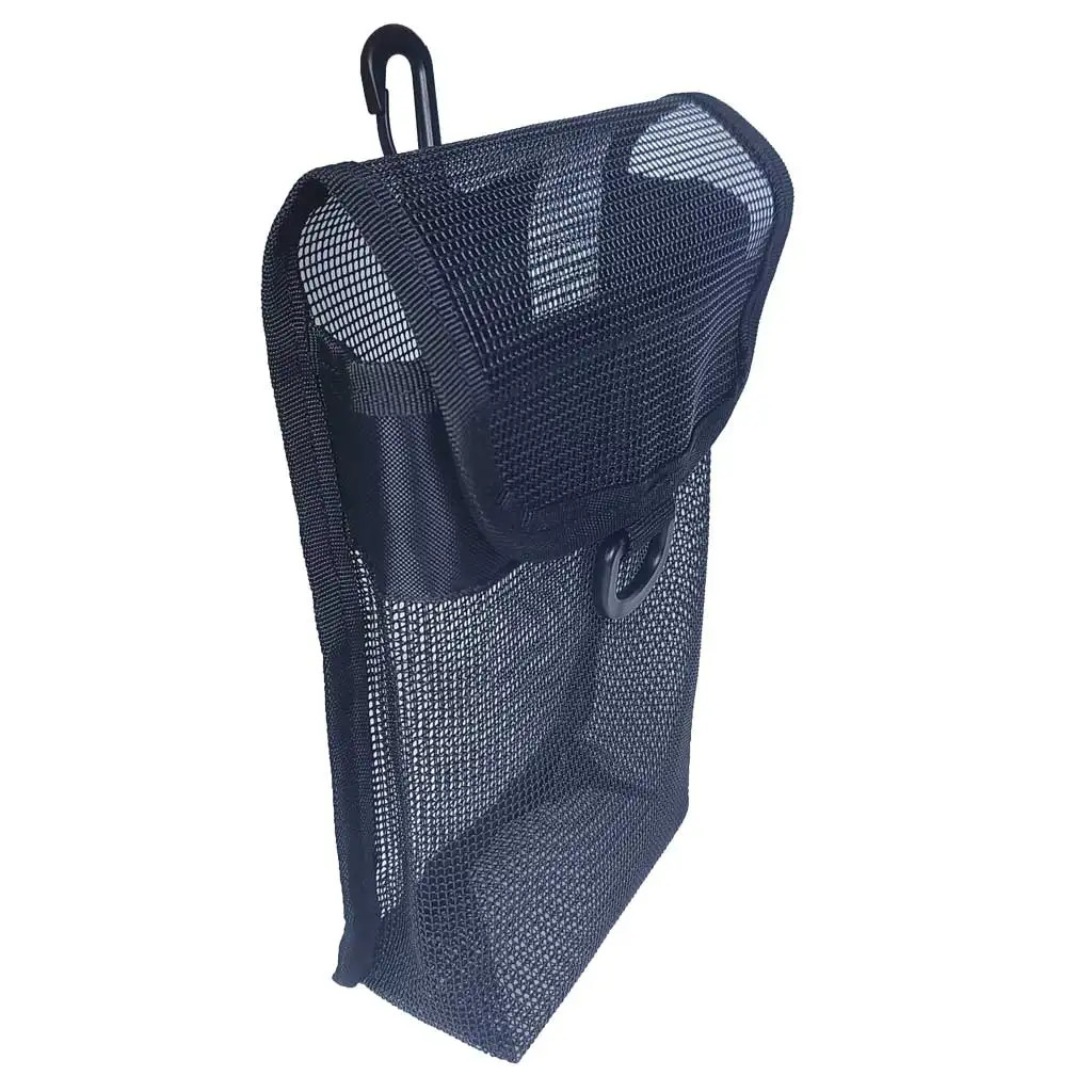 Scuba Diving SMB Carrier Mesh Bag Tech Wreck Diving Surface Marker Buoy Pouch