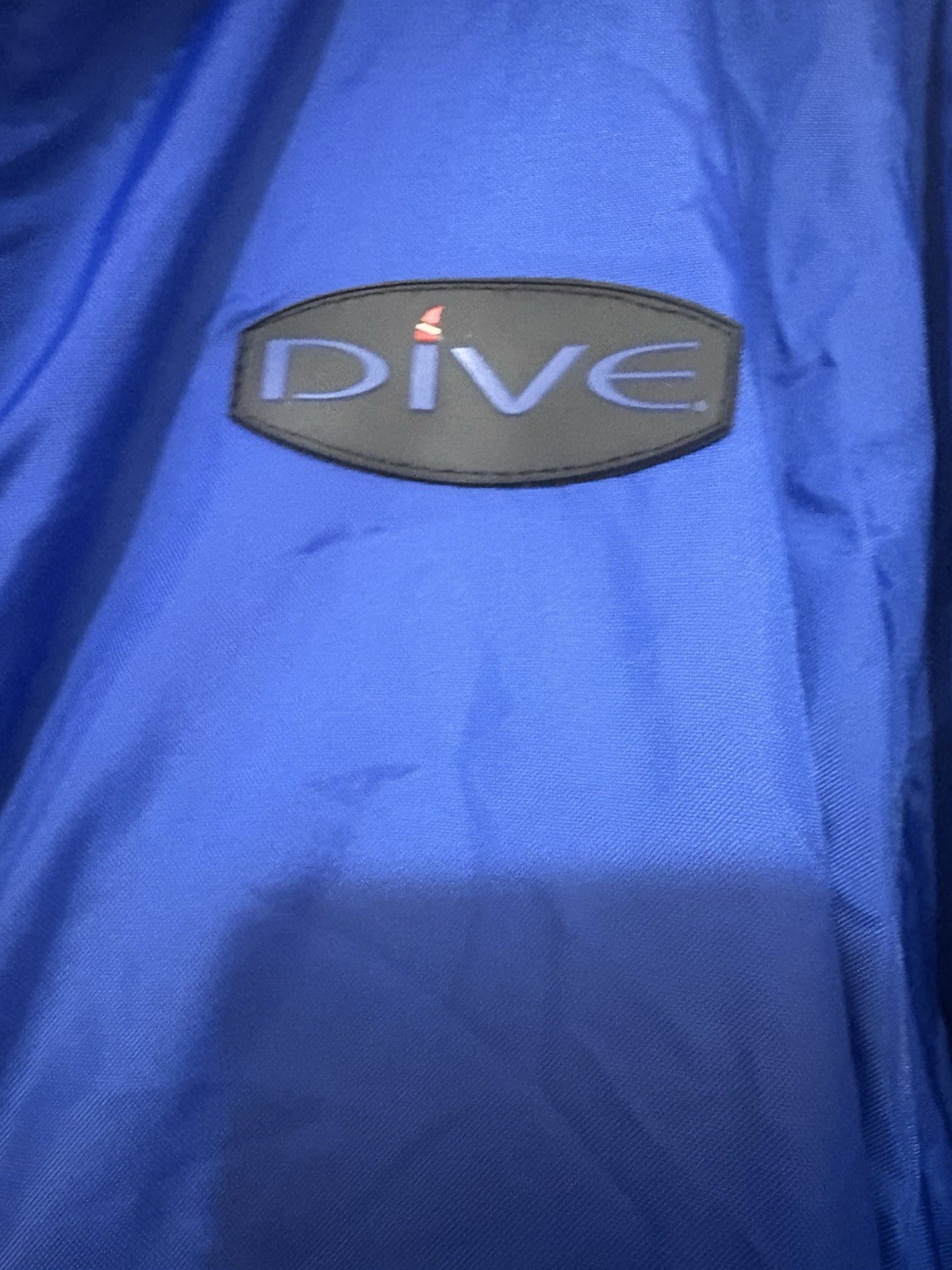 Dive Jacket DiveGear Made In USA Size XL Hooded Fleeced Lined With Pockets Blue