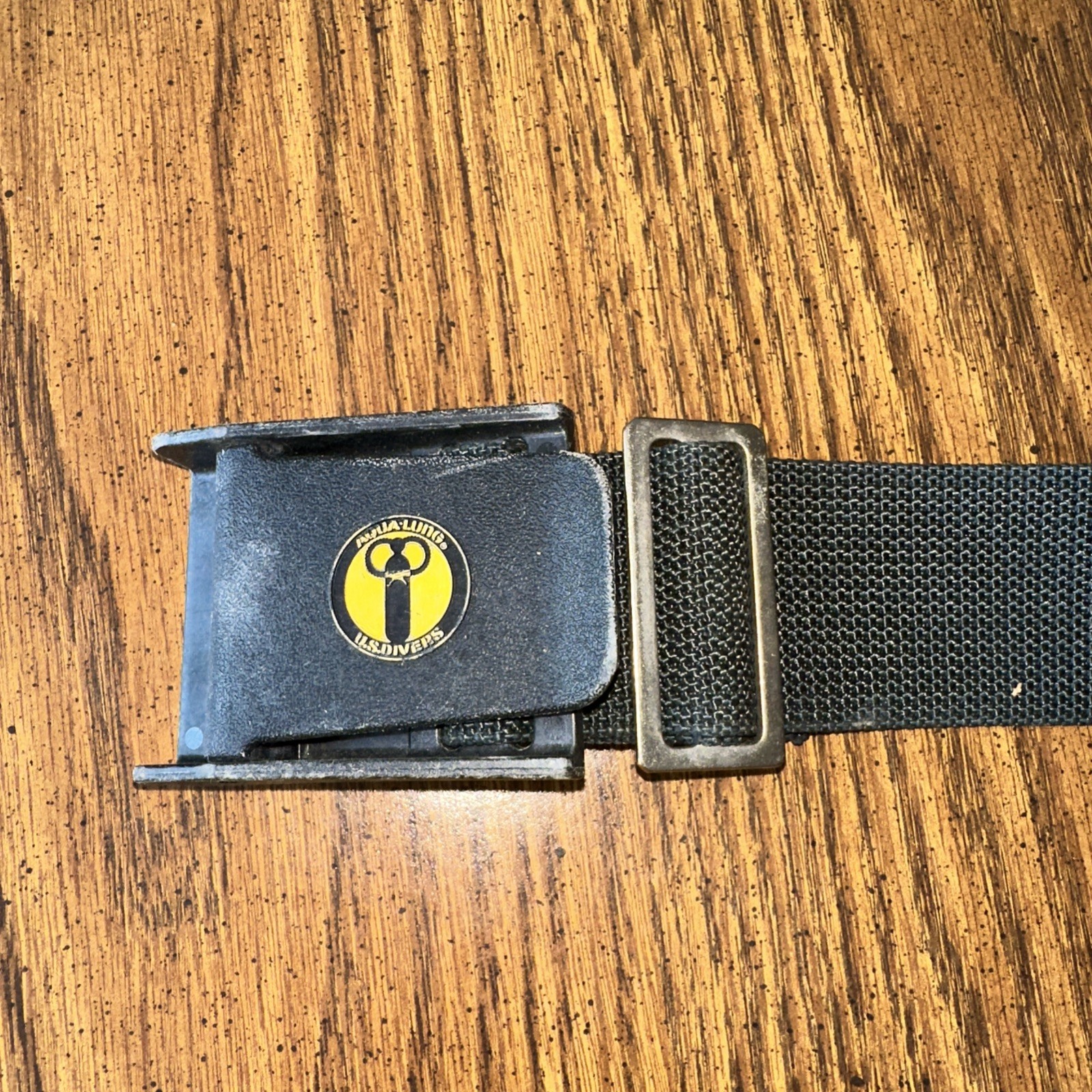 Vintage OEM US Divers Scuba Dive Weight Belt Black 2” Nylon Webbing 49” length