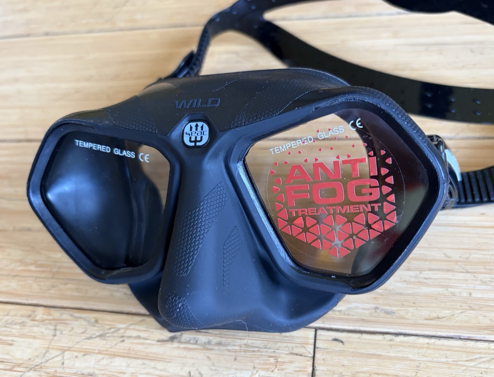 SEAC Wild Mask – Snorkel, Scuba, Freedive – AntiFog