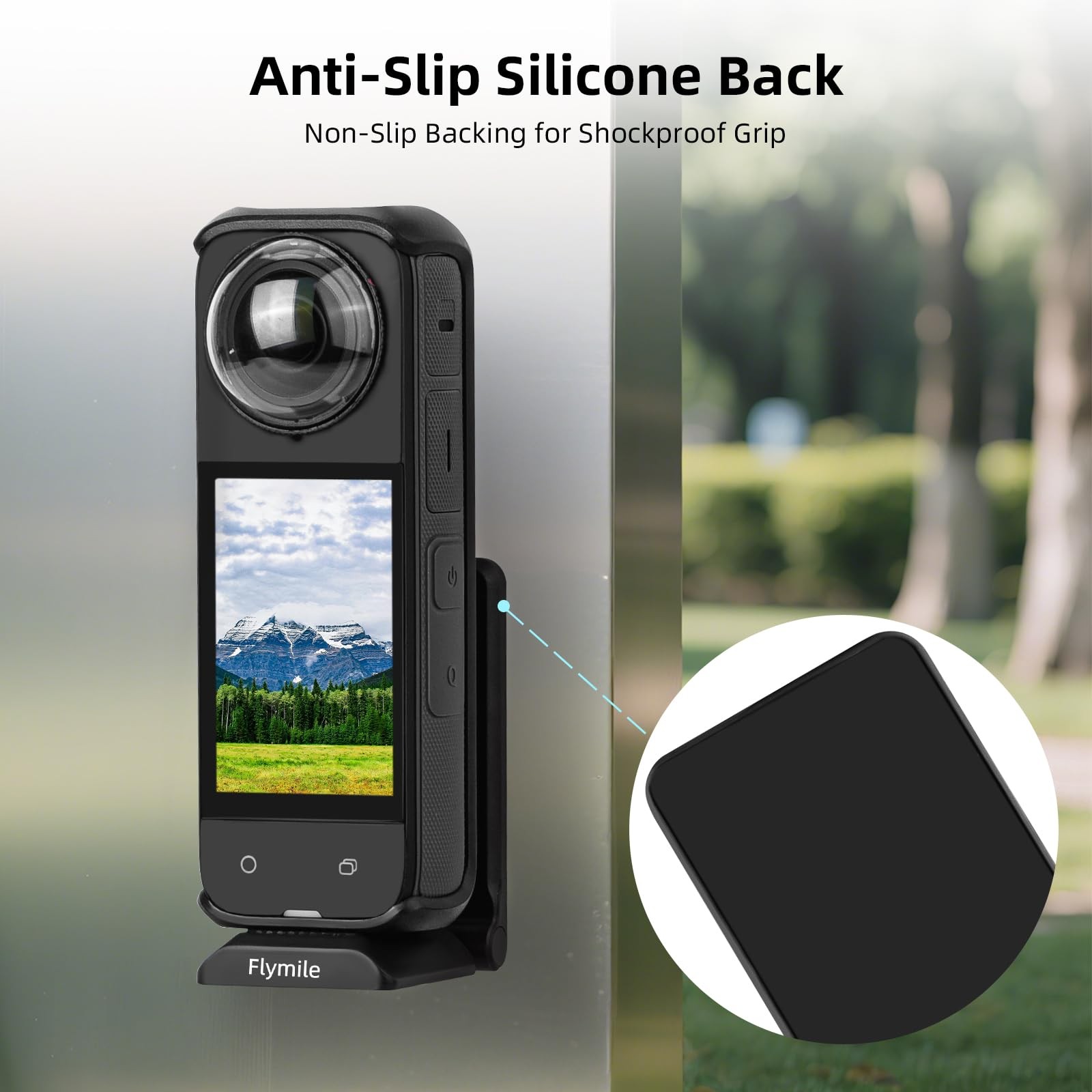 Magnetic Mount for Insta360 X5 X4, L magnetic mount stand insta360, Black