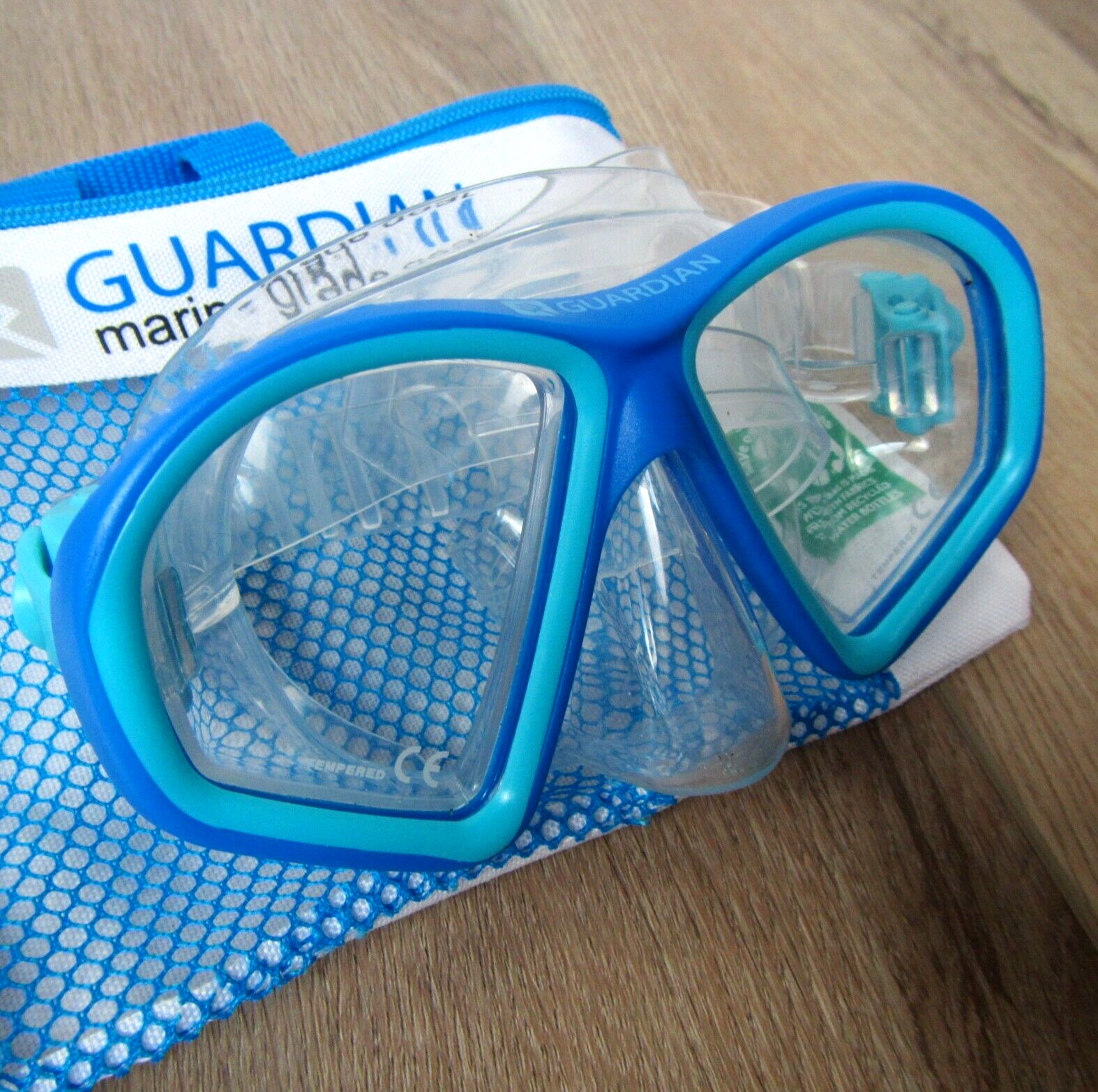 GUARDIAN MARINE GRADE GEAR KIDS SWIM MASK YOUTH 4+ BOYS BLUE GOGGLE