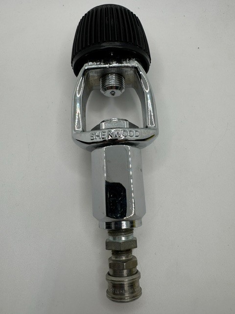 Sherwood Scuba Yoke Quick Tank Fill Adapter with Bleeder