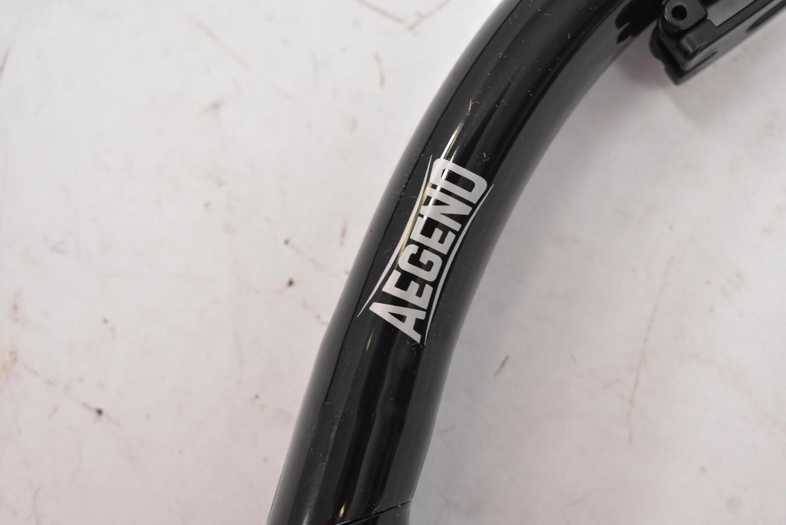 AEGEND Snorkel One Size Black Dry Curved Snorkel With Mounting Clip Diving Gear