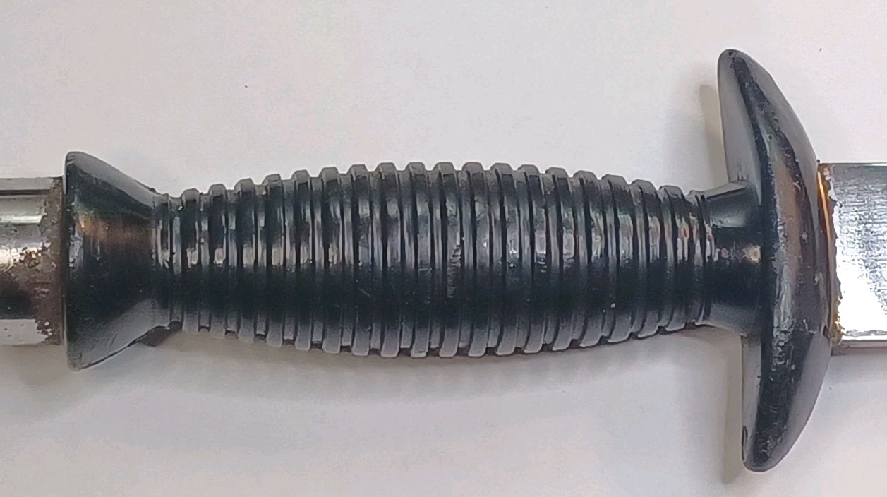 Vtg Eternal Dive Knife Partial Serrated W/ Sawback Teeth, And Sheath From Japan