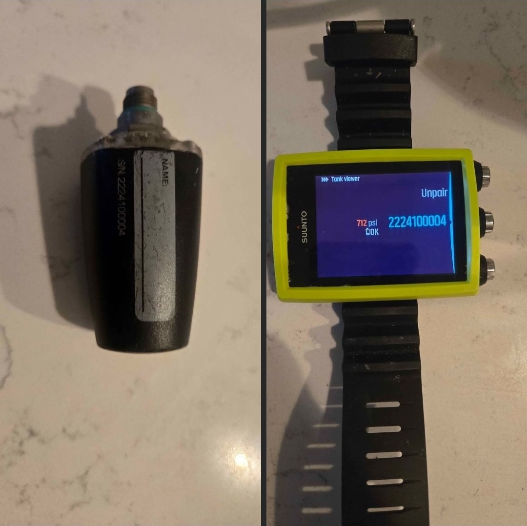 Suunto EON Core Dive Computer, Lime Green With Transmitter.