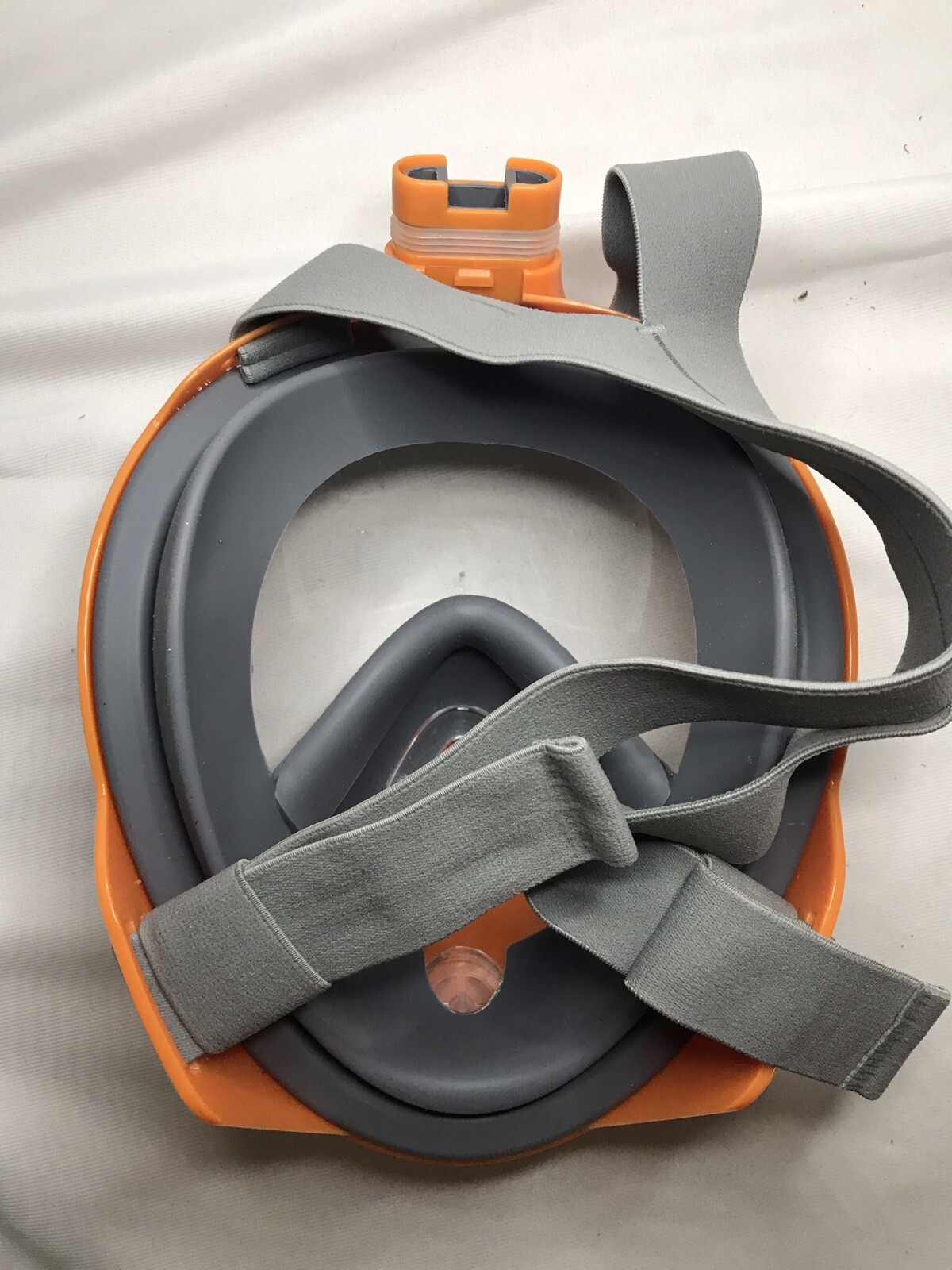 Outer Limits Full Face Snorkel Mask Adult L/XL Orange